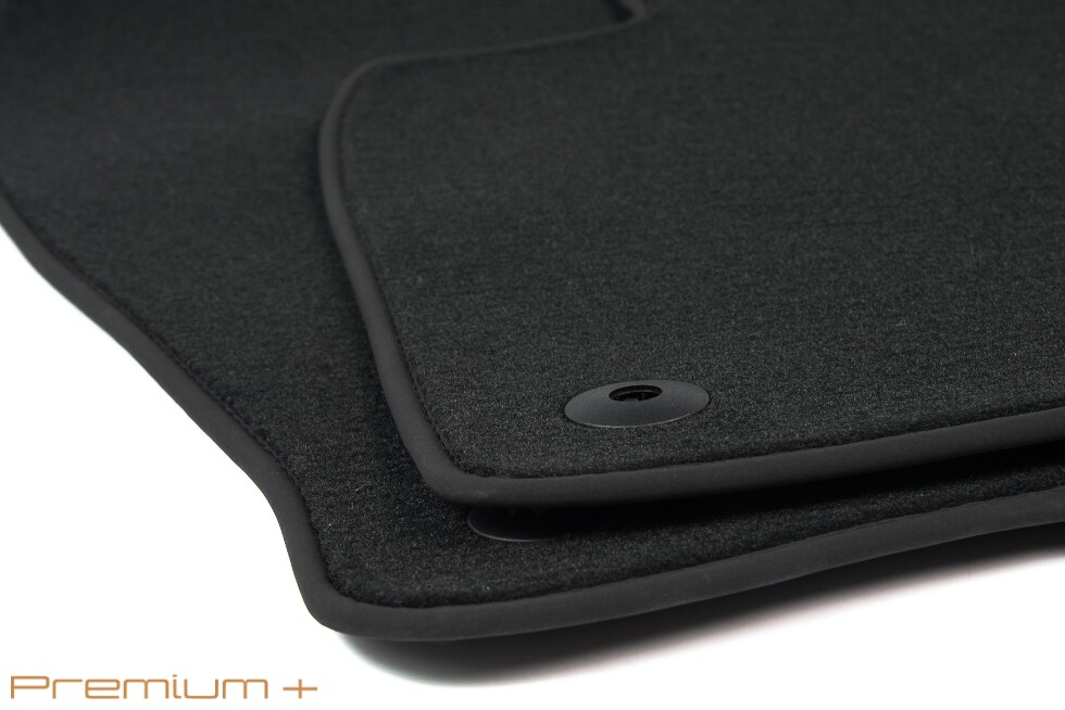 Коврики текстильные "Премиум+" для Mazda CX-5 (suv / KF) 2016 - Н.В., черные, 5шт.