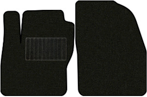 Коврики текстильные "Стандарт" для Ford Focus II (универсал / CB4) 2007 - 2011, черные, 2шт.
