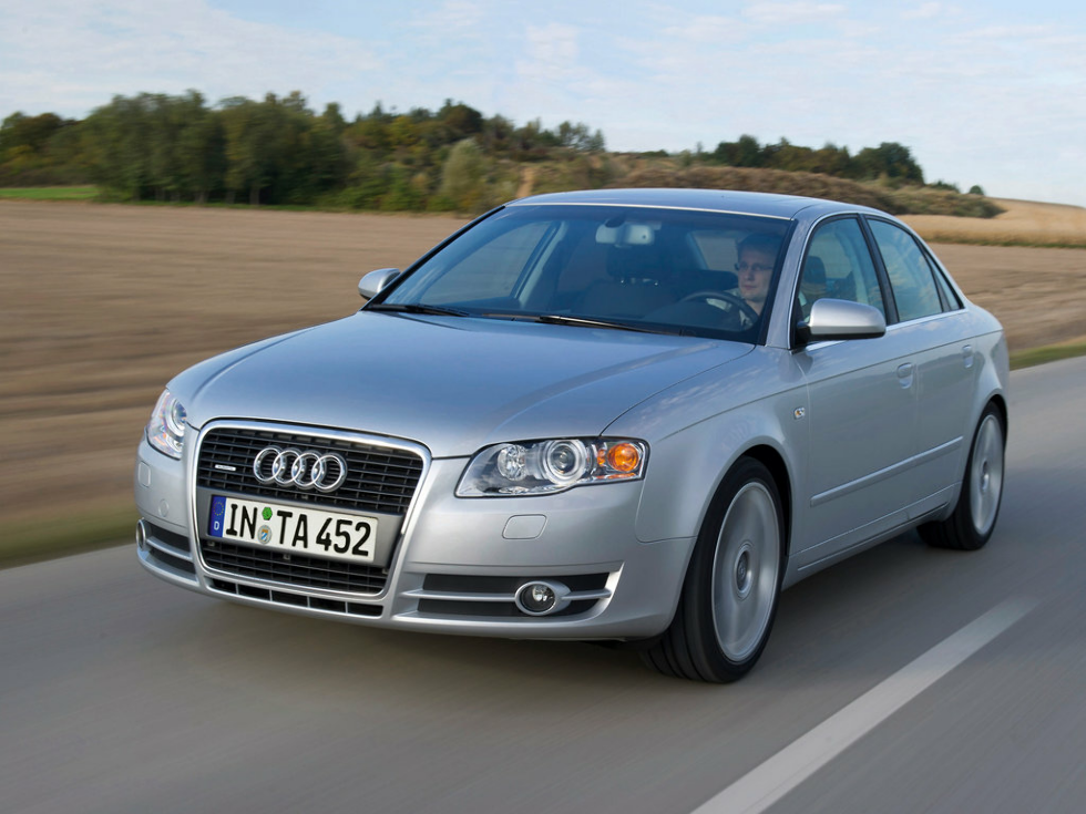 Коврики текстильные "Комфорт" для Audi A4 (седан / B7) 2004 - 2008, черные, 4шт.