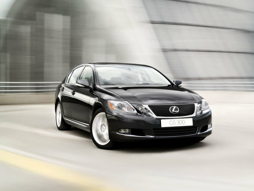 Коврики текстильные "Стандарт" для Lexus GS300 (седан / S190) 2007 - 2012, черные, 4шт.