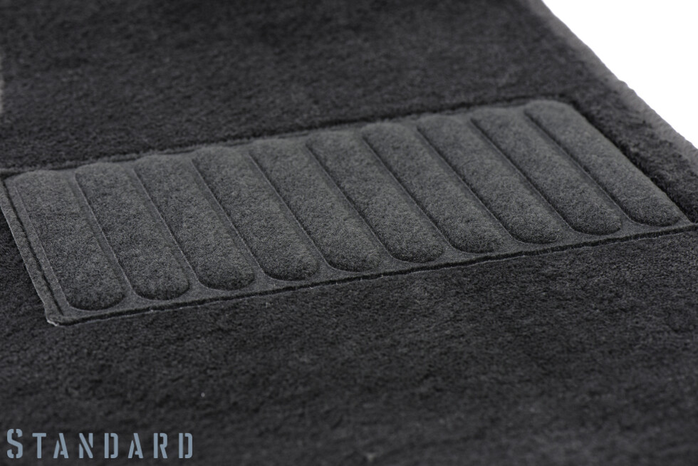 Коврики текстильные "Стандарт" для Kia Ceed II (универсал / JD) 2015 - 2018, черные, 1шт.