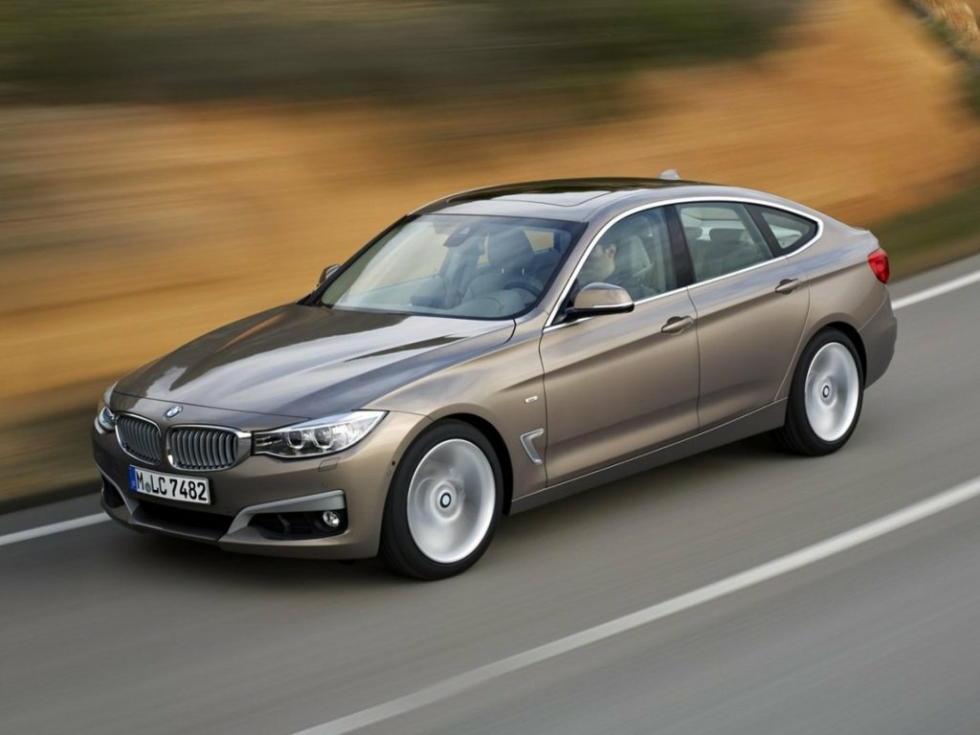 Коврики текстильные "Стандарт" для BMW 3-Series Gran Turismo (хэтчбек 5 дв / F34) 2013 - 2016, черные, 5шт.